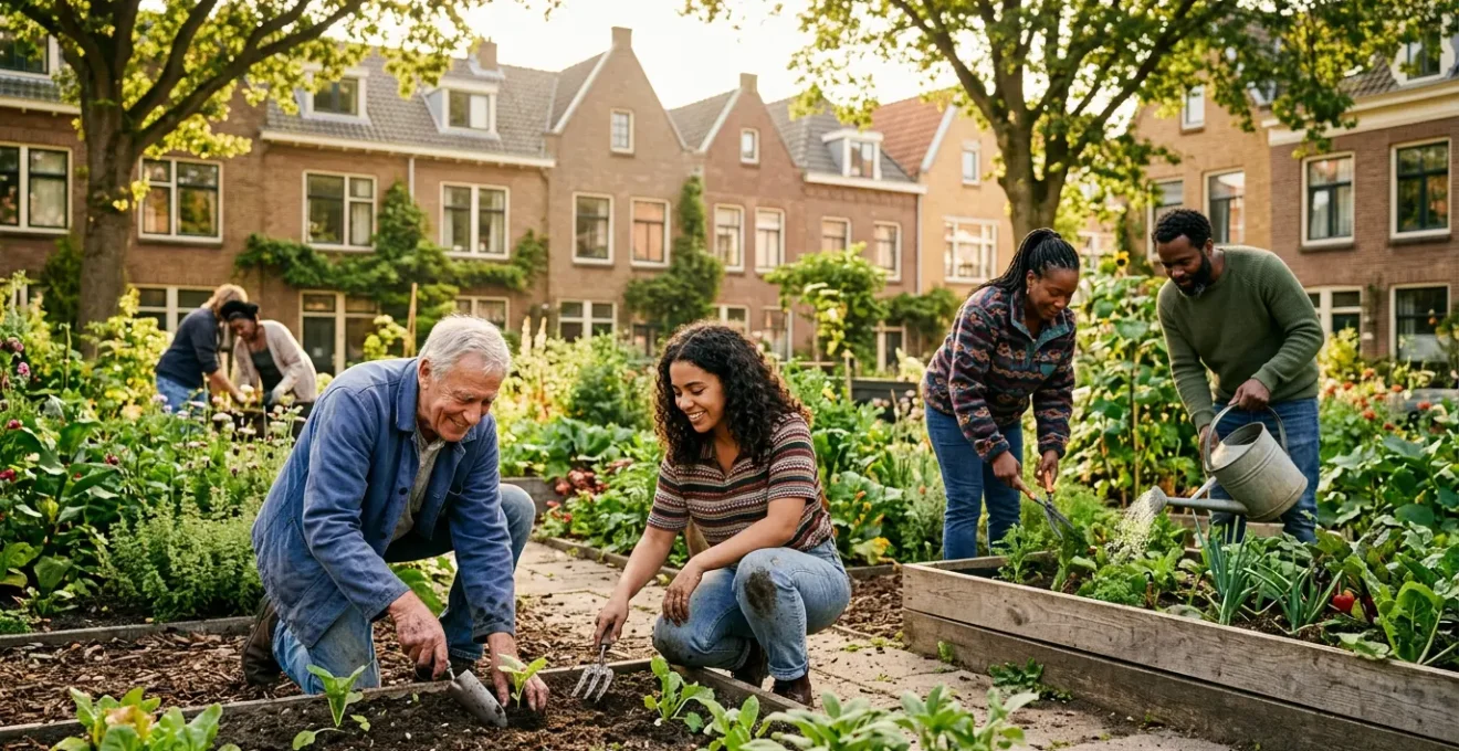 Wijkbewoners werken samen aan groenonderhoud in hun buurt
