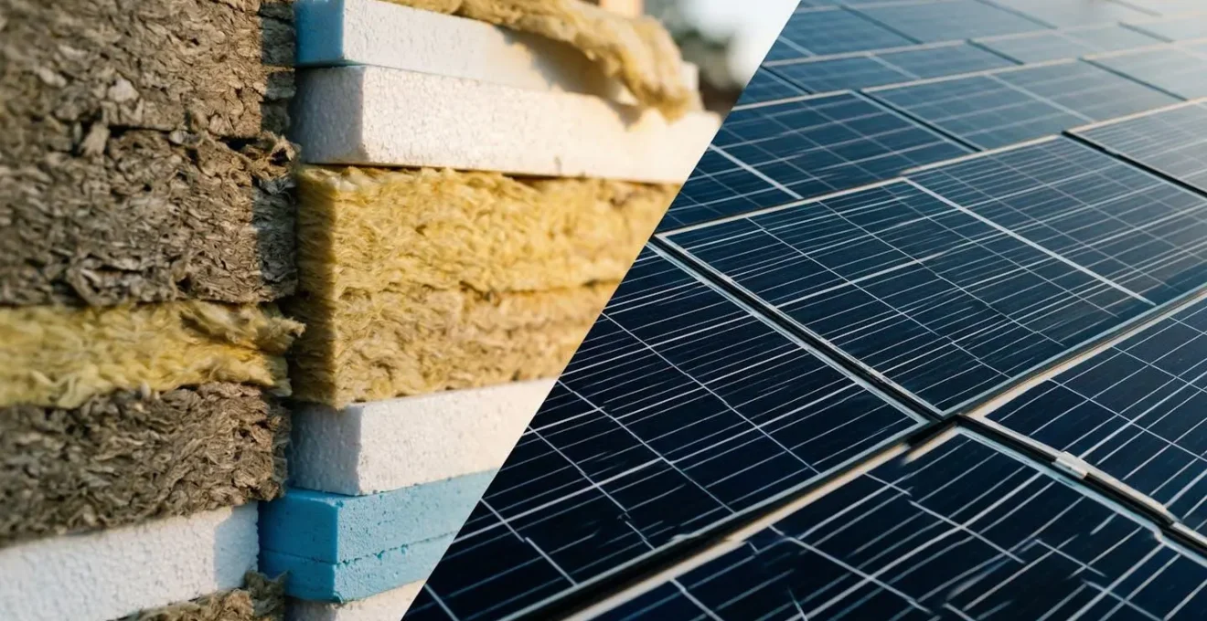 Vergelijking isolatiemaatregelen en zonnepanelen voor energielabelverbetering
